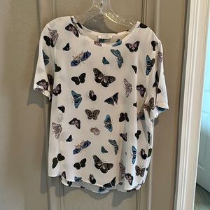 Equipment silk blouse